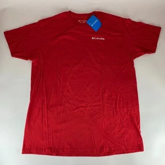 Lot of 6 Columbia Sportswear Multicolor Short Sleeve Crewneck Shirts Mens L and - Picture 9 of 9